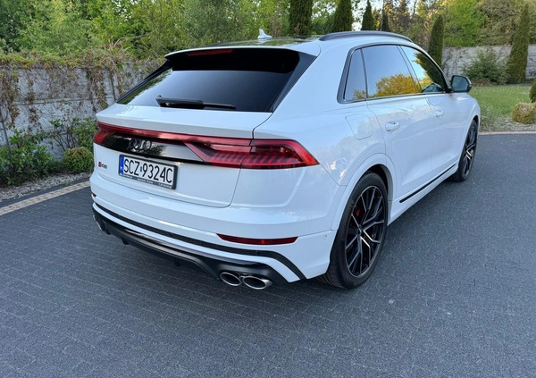 Audi SQ8 cena 319000 przebieg: 78496, rok produkcji 2019 z Częstochowa małe 326
